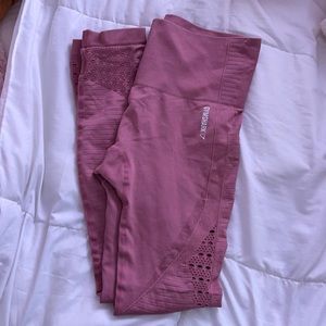 Pink gymshark legging